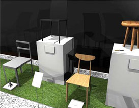 scénographie salon VIA
